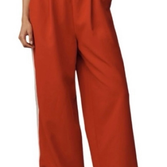 Maeve Pants - NWT Maeve Wide Leg Pull- On Track Pants Red Size XL But Fits More Like XXL